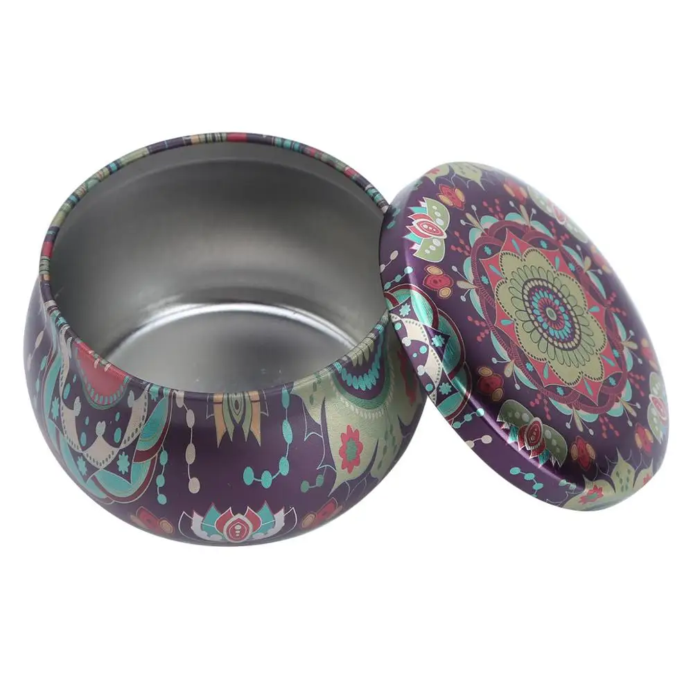 Набор из 6 банок для свечей и воска винтажный Европейский Мини чехол хранения