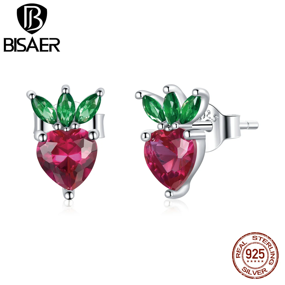 

Женские серьги-гвоздики из серебра 925 пробы, ECE1034