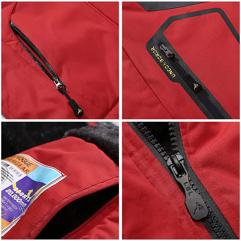 Водонепроницаемая теплая куртка Softshell для рыбалки катания на лыжах кемпинга