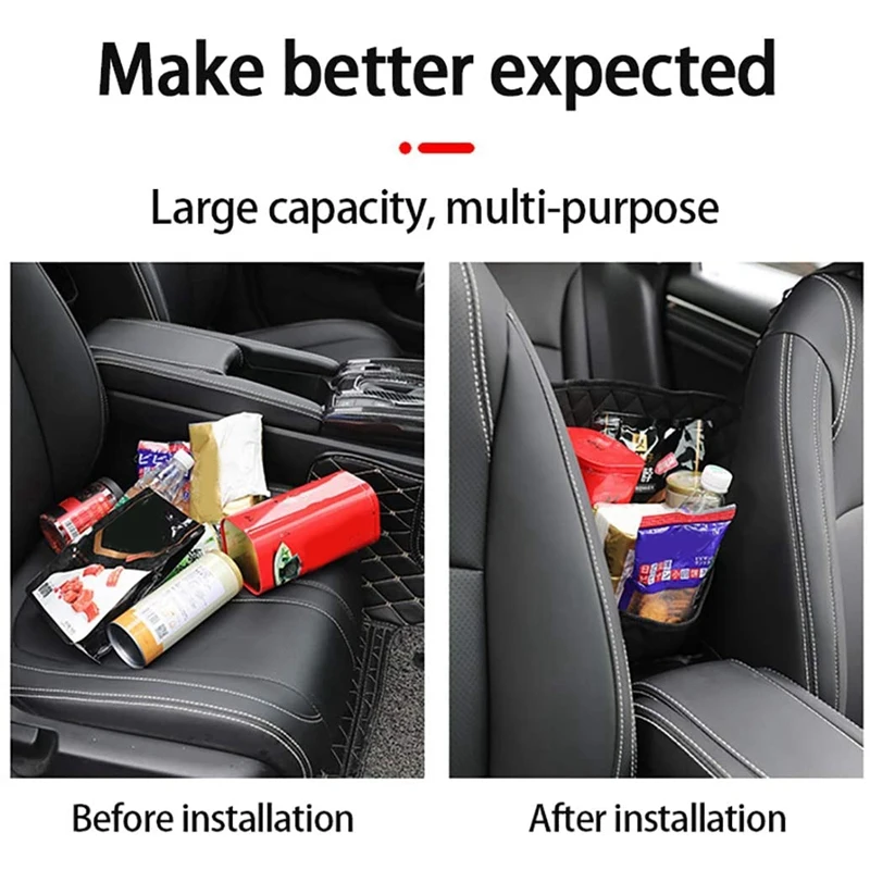 Сетчатая Сумка для автомобиля сумки Карманный держатель органайзер хранения