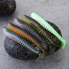 Мягкая силиконовая рыболовная приманка 4 шт.лот, 110 мм, 7,8 г, 10 цветов, свимбейт, яркая приманка на щуку, окуня, искусственная приманка, рыболовная снасть