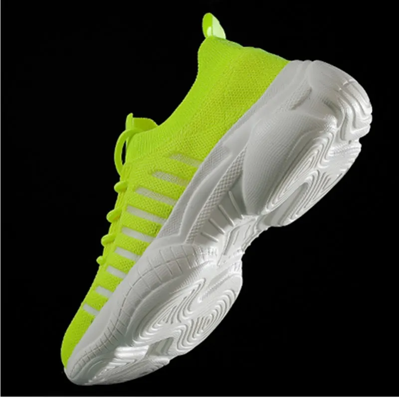 Женские сетчатые удобные кроссовки с дышащей подошвой женские нескользящие