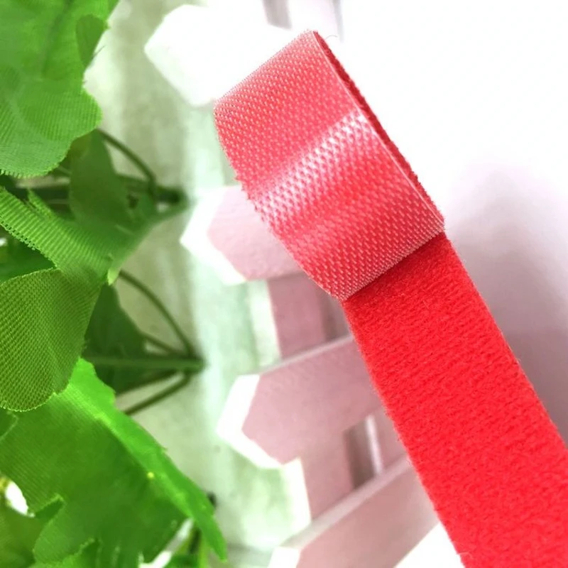 10 мм * 5 метров назад к спине Многоразовые Кабельные стяжки клейкая крепежная