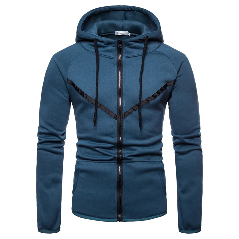 

Men Hoodies Sport Suit Fall / Winter Male Casual Sportswear Tracksuit Solid Sweatshirt&Pants High Street Casual Sweatsuit