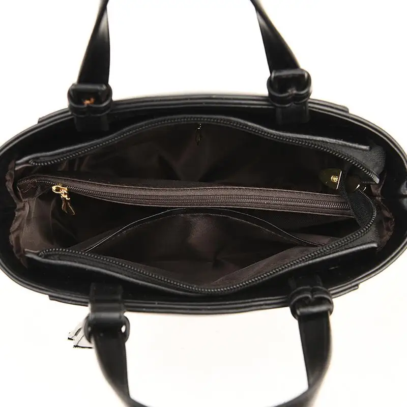 

Female Trendy Bucket Shoulder Bags Quality PU Leather Solid Color Simple Messenger Bag Women Large Capacity Luxury Handbags Sac