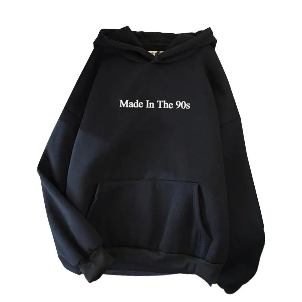 Oversized  Pullover Fashion Exquisite Detail Loose Hoodie All-match Casual Pullover Oversized Letter Print Sweatershirt forSport