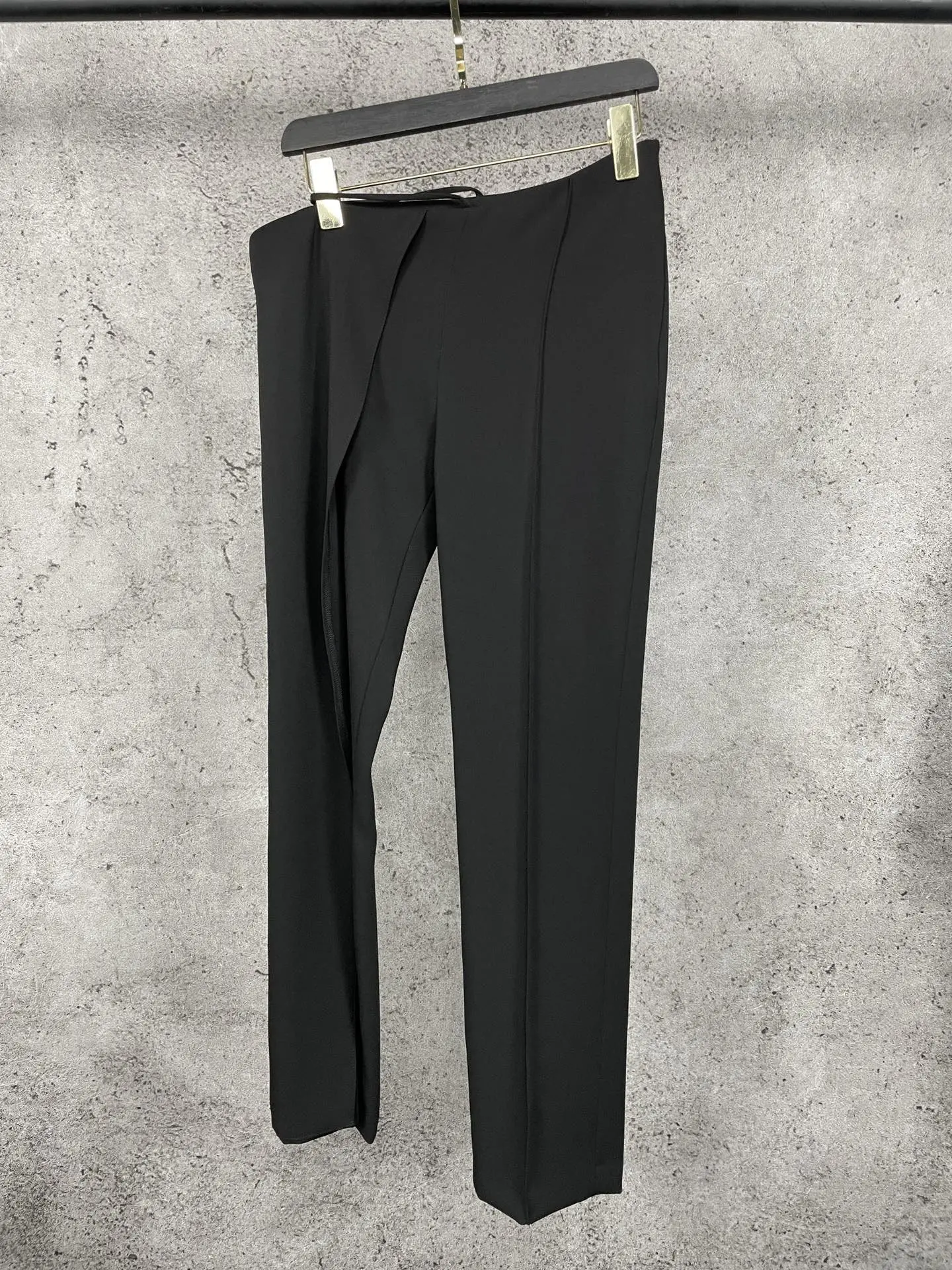 

2023 New Fashion Ladies Loose Casual Straight Suit Pants 1126