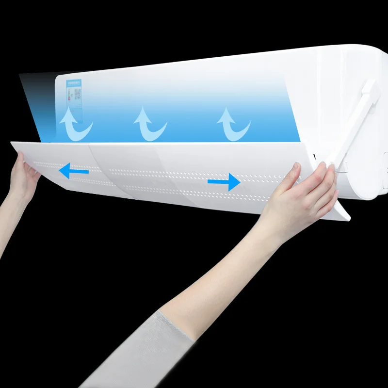 Масштабируемый подвесной дефлектор для кондиционирования воздуха на лобовое