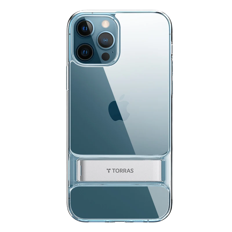 torras designed for iphone 12 pro max mini case armor level protection with adjustable kickstand slim shockproof clear case free global shipping