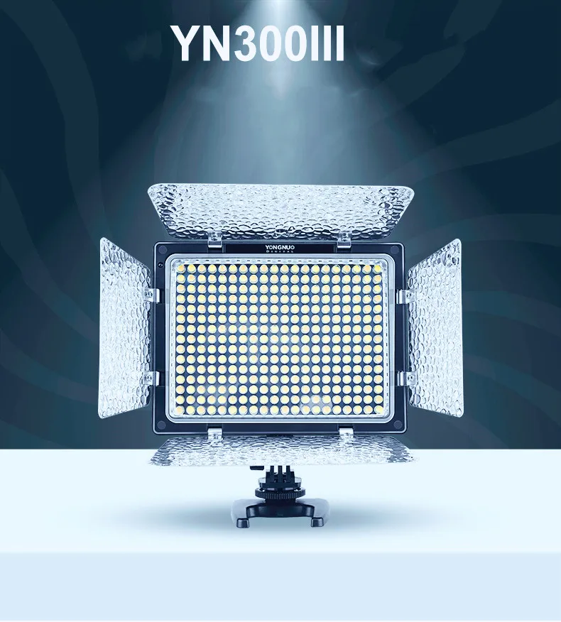 Yongnuo YN300 III YN 300 3200 k 5500 K CRI95 + Pro YN300III светодиодный видеосветильник с поддержкой