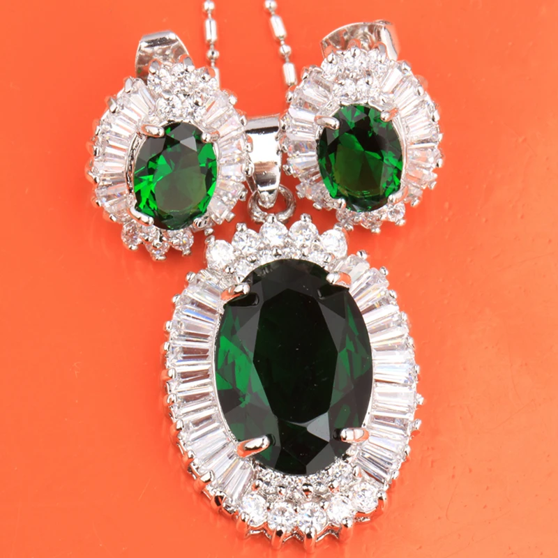 

Очаровательный розовый циркониевый бриллиантовый серебряный комплект ювелирных изделий, серьги, подвеска, ожерелье S8179