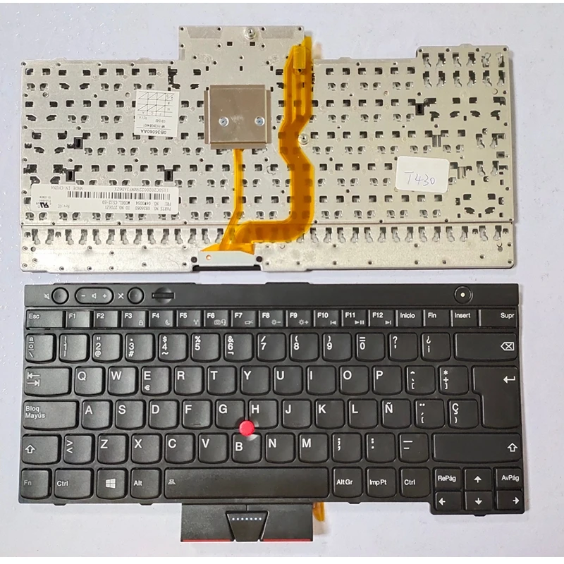 Новая клавиатура для Lenovo ThinkPad L530 T430 T430S X230 W530 T530 T530I T430I 04X1263 04W3048 04W3123