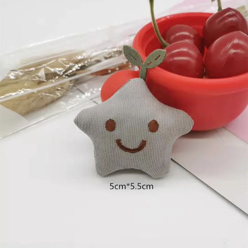 20 шт./лот плюшевые Мультяшные пятиконечные звезды аппликация поделки для детей