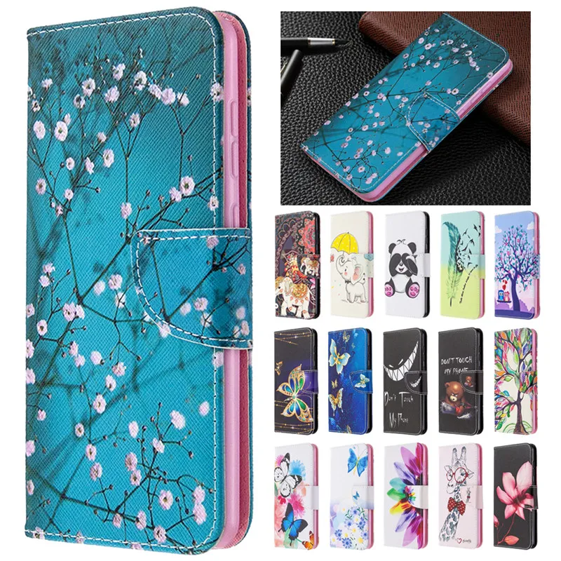 

Honor 8A 2020 Leather Case on For Fundas Huawei Honor 8A Case Flip Cover for Huawei Honor8A 8 A Prime 8A Pro Phone Case Cover