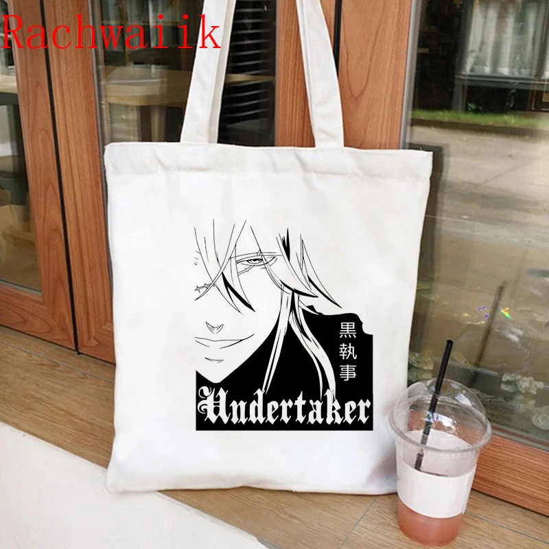 

Черная сумка для покупок, сумка из переработанного материала, белая сумка с принтом, женская сумка-шоппер, сумка на плечо, тканая сумка-тоут, ...