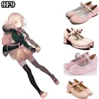 Danganronpa 2 Nanami косплей обувь ChiaKi сапоги Хэллоуин рождественвечерние розовые туфли