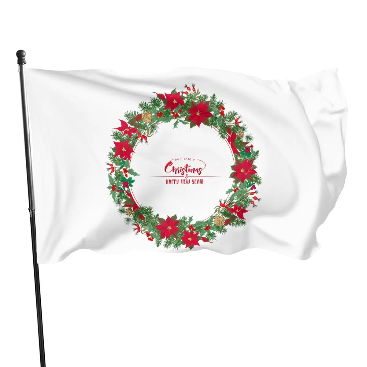 

90cmX150cm Christmas Pattern home decoration flag