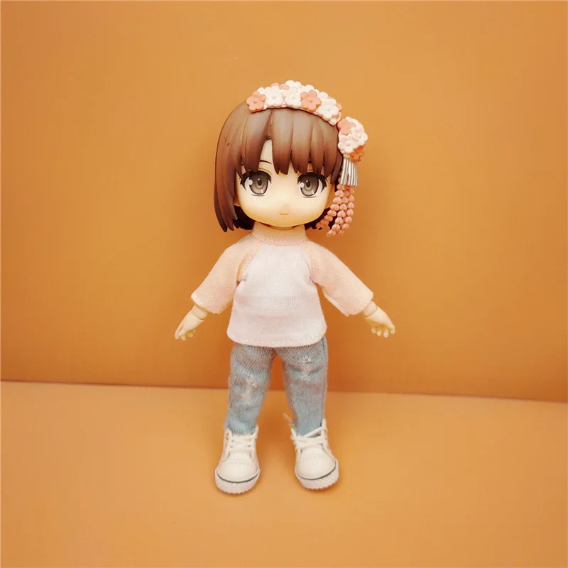 Фото Новинка 1/12, Одежда для кукол HOUZIWA BJD OB11, футболка для куклы №4
