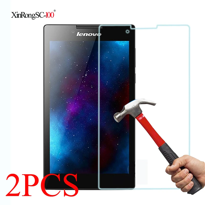 Закаленное стекло для Lenovo Tab 2 шт. зеркальная защитная стеклянная пленка экрана