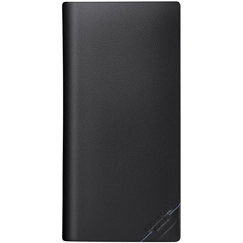 WILLIAMPOLO New 2021 short Wallet mens slim Credit Card Holder Bifold Genuine Leather Multi Card Case Cowhide Ultra-thin Wallet