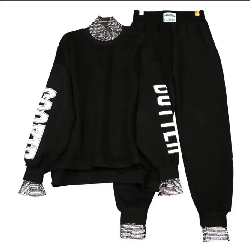 Женский комплект из двух предметов бархатная толстовка с капюшоном и брюки