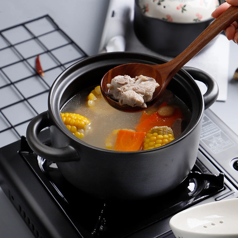 Кастрюля для супа домашняя кухонная кастрюля овощей высокотемпературная