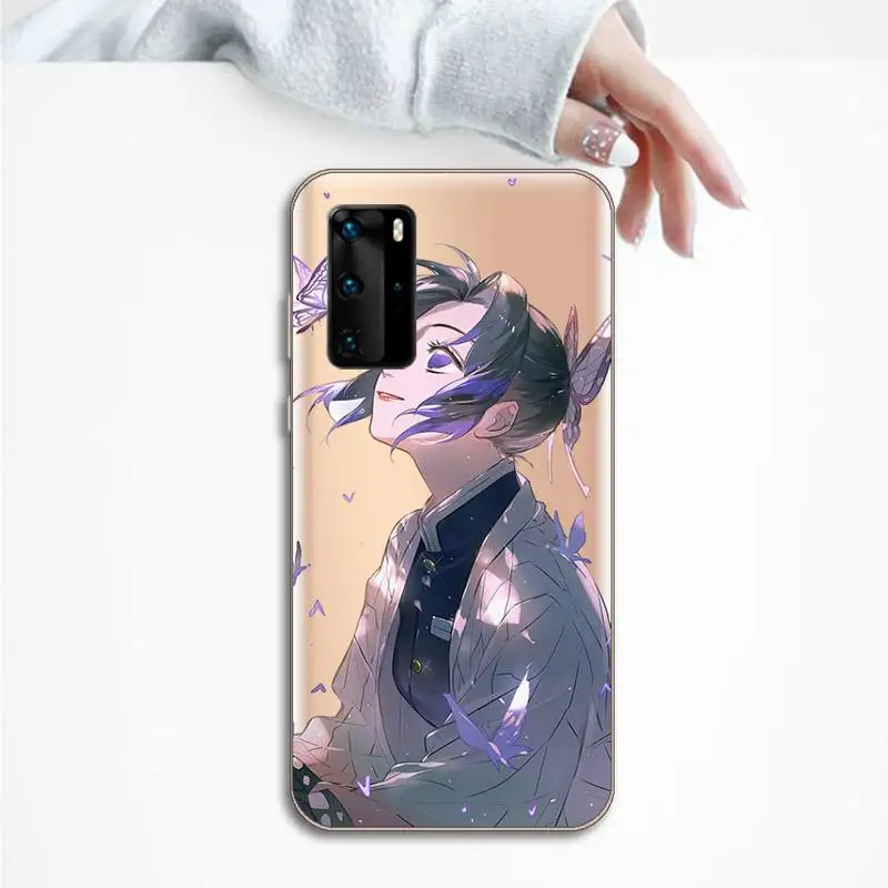 

Kimetsu no Yaiba Japan anime Phone Case Transparent for Huawei P honor 8 10i 20 30 40 smart 2019