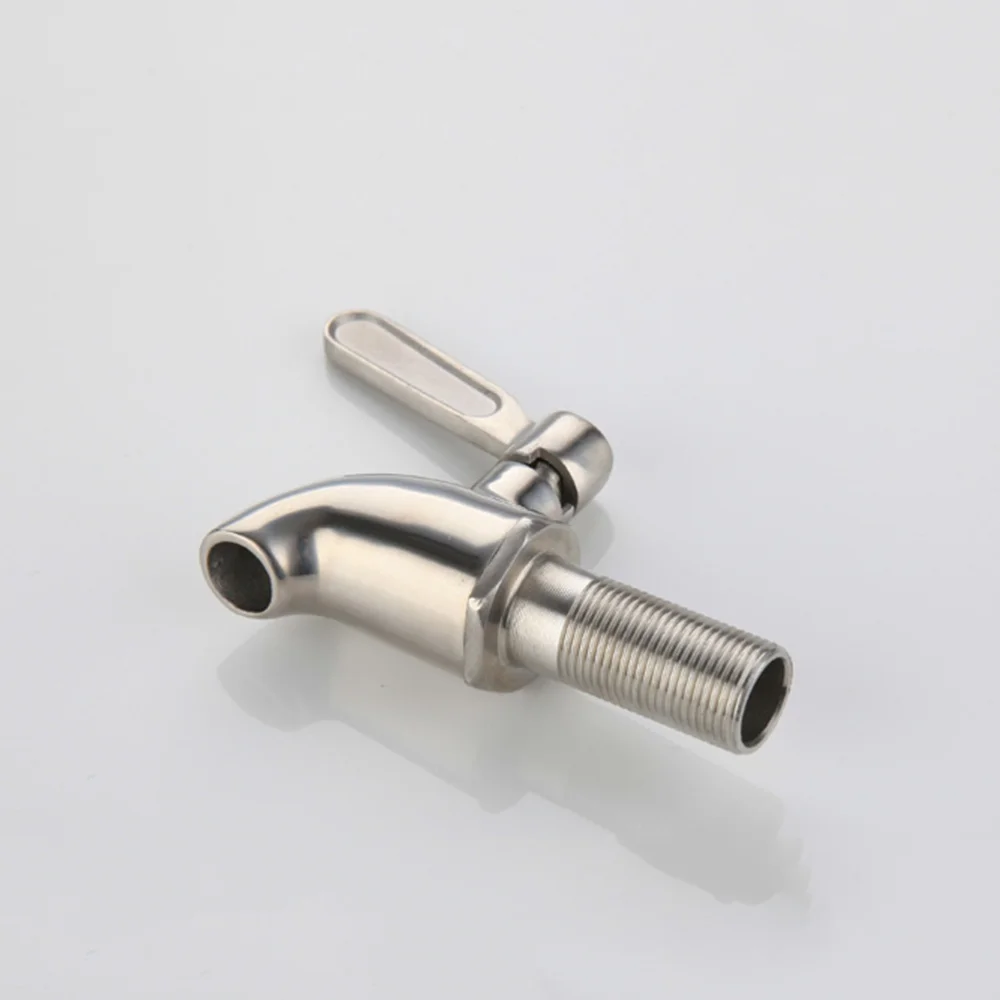 

1PC 16mm 304 Stainless Steel Wine Jars Tap Anti-rust Beer Water Taps Drink Fruit Boiling Water Bar