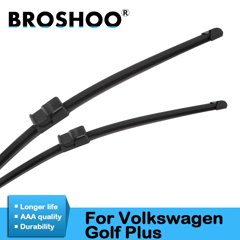 BROSHOO автомобильные стеклоочистители из натурального каучука для Volkswagen Golf Plus 2005