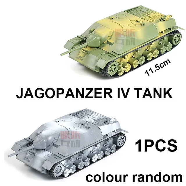 Зеленый 1: 72 4D Танк модель строительных комплектов Военная Сборка игрушки украшения высокой плотности материал пантера Тигр турмтигр штурмовые танки - Цвет: Зеленый