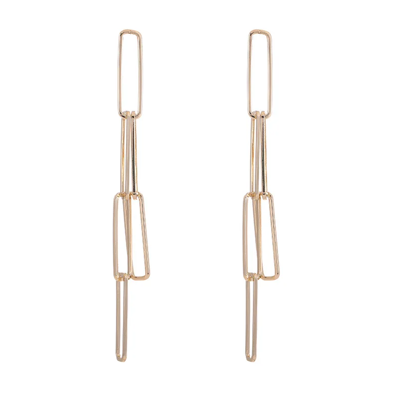 

Серебряные игольчатые серьги S925 корейский тренд ins ветровая цепочка усовершенствованные серьги сетчатые красные темпераментные длинные с...