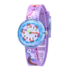 Детские часы для девочек с мультяшным рисунком единорога животных мальчиков часы с силиконовым ремешком наручные часы 2021 милые часы