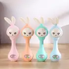 Детские милые ручные колокольчики 0-12 м, погремушка, кольцо, колокольчик, Ранние развивающие игрушки, игрушка для крупного рогатого скота, детская игрушка, погремушка-колокольчик, подарок на день рождения и Рождество