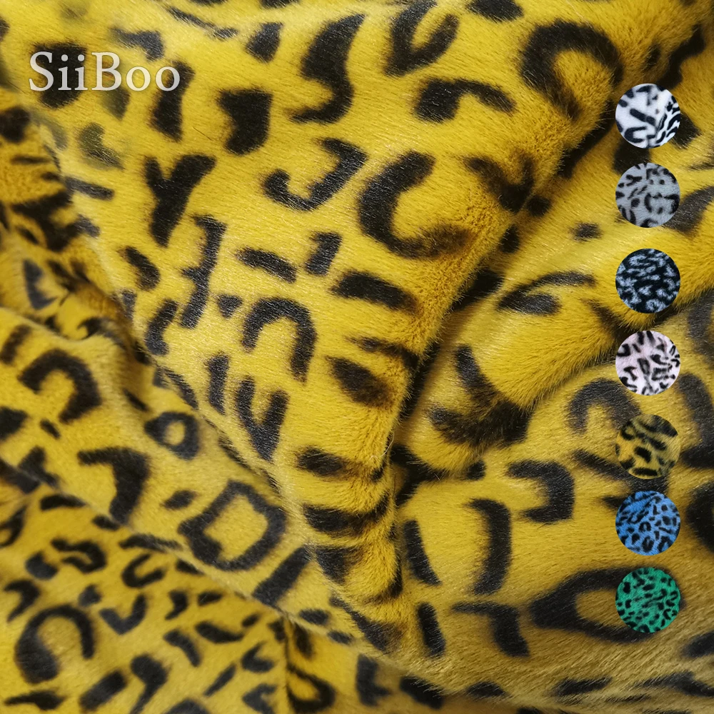 Зимняя куртка из искусственного меха 7 цветов длина 1 см леопард тигровая кожа