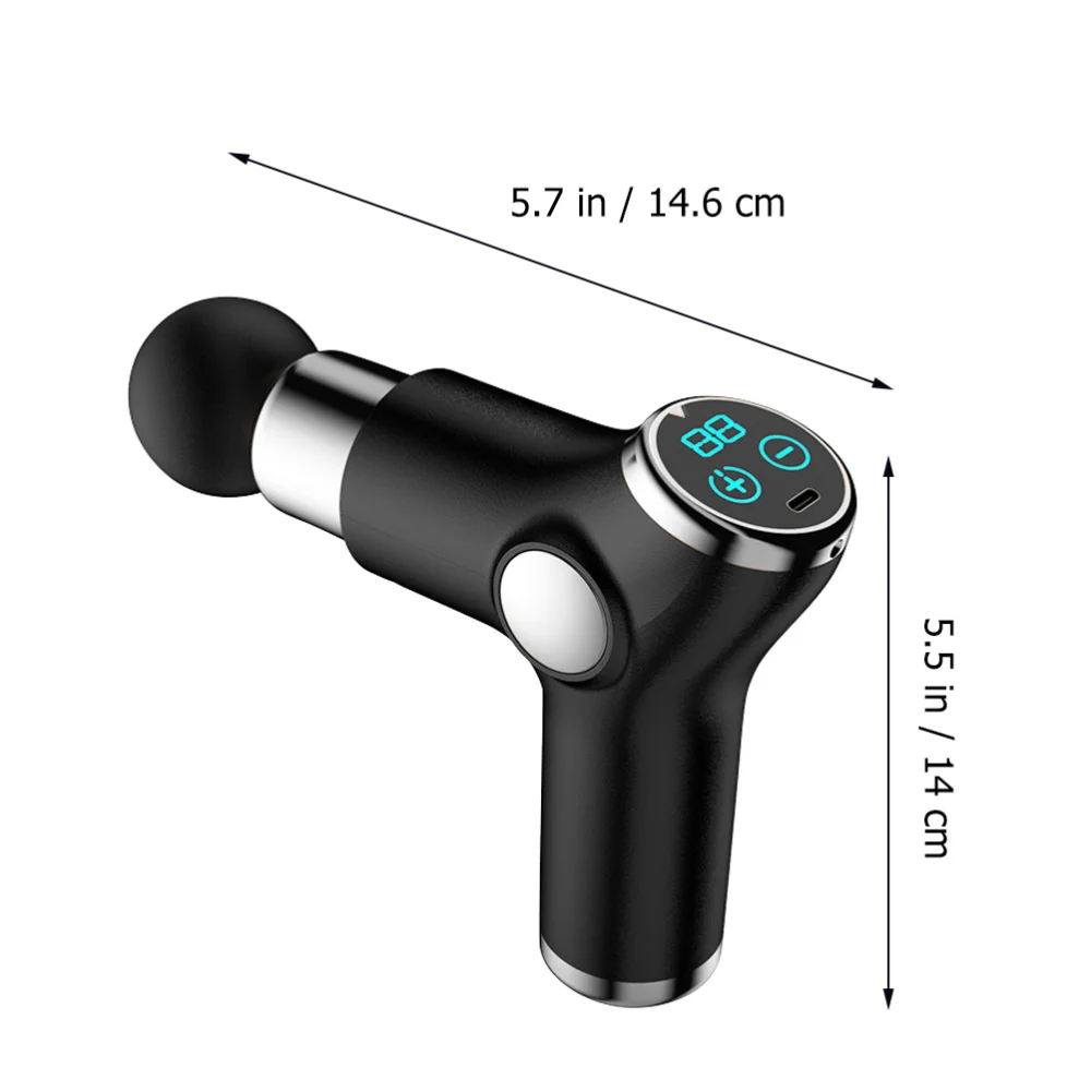 

1 Set Durable Fascia Massager Deep Tissue Massager Body Massaging Tool (Black)