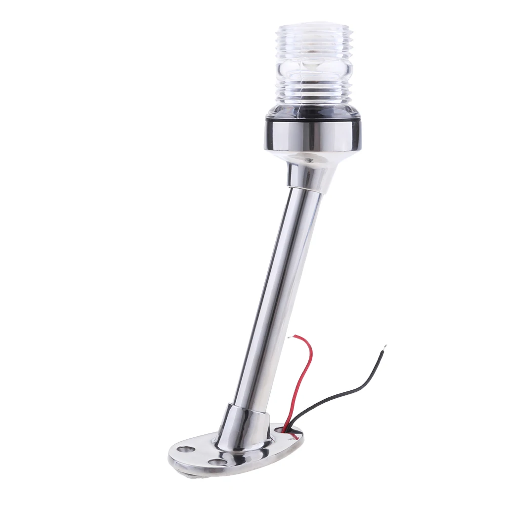 

12V морской кормовой якорь светильник понтона лодки свет лампа для яхт теплый белый