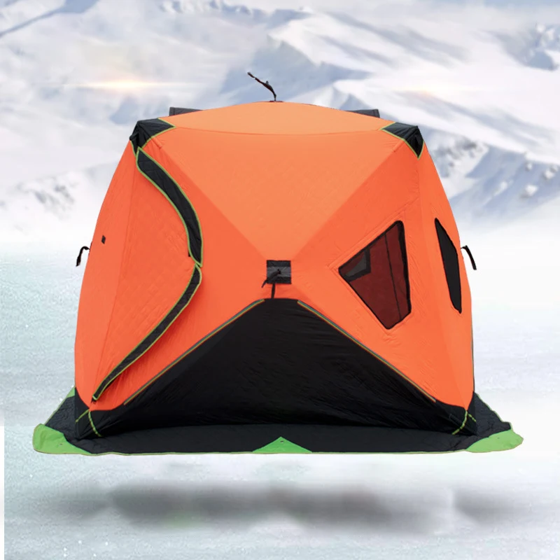 Bestellen 2*2*1,75 M Automatische Eis Angeln Zelte Im Freien Verdickung Wärme Ultra Baumwolle Zelt Tente De Camping