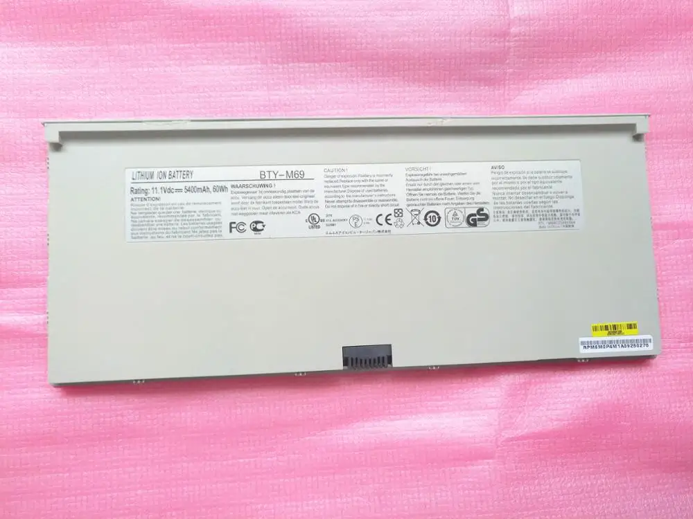11.1V 8100mAh New Battery for MSI X-Slim X600 X610 BTY-M69 BTY-M6A NBPC623A | Tablet Batteries &amp Backup Power