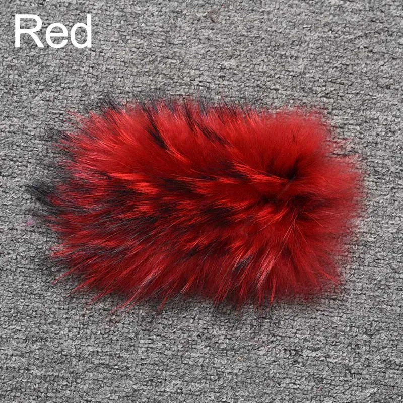 Raccoon Red Зимние толстые теплые пальто из натурального меха енота женская верхняя одежда из натурального меха модные меховые куртки меховые S7158R - Цвет: Raccoon Red