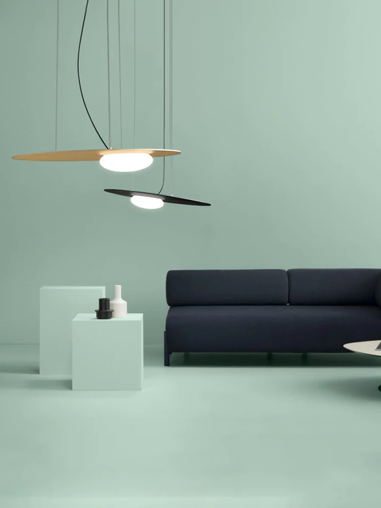 Goedkoop Nordic Ontwerp Minimalistische Hanglampen Goud/Zwart Art Decoratieve Opknoping Verlichtingsarmaturen Restaurant Bar Living/Model Kamer Salon