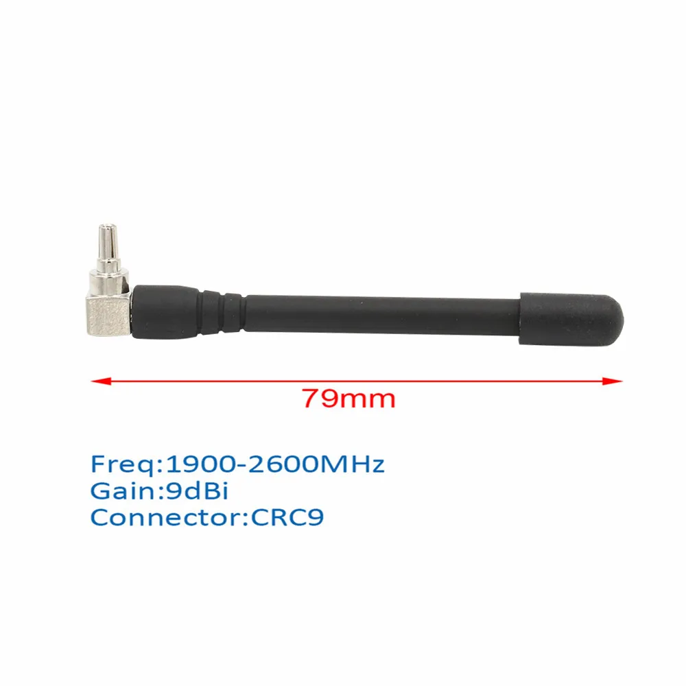 3 шт./лот 4G Антенна С CRC9 wifi антенна wi fi роутер для huawei E3372 EC315 EC8201 PCI карты USB