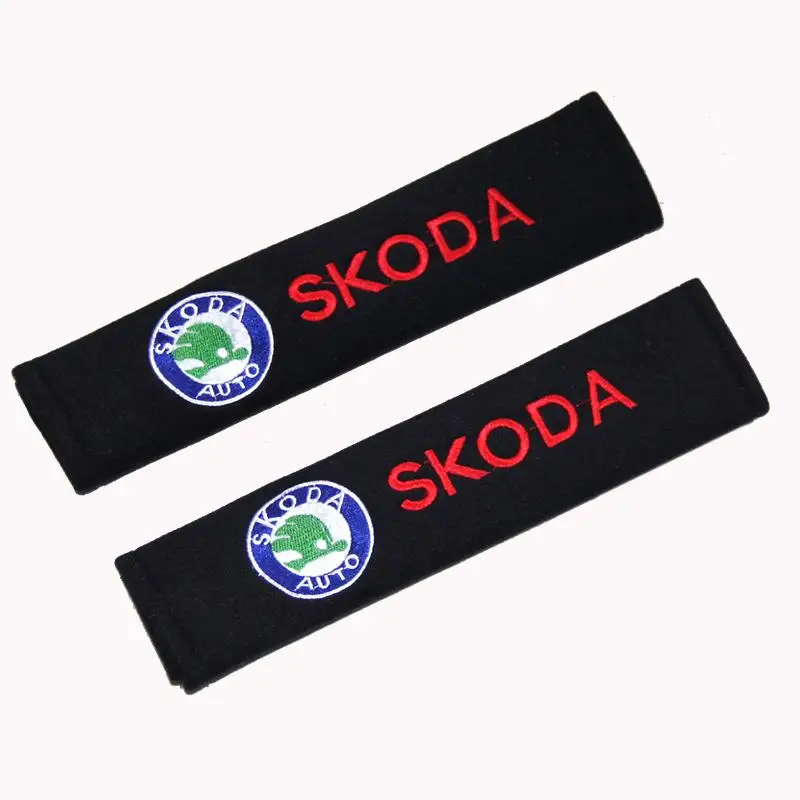 Защитный чехол из углеродного волокна и хлопка для Skoda Octavia A5 A7 RS Fabia Superb Стайлинг