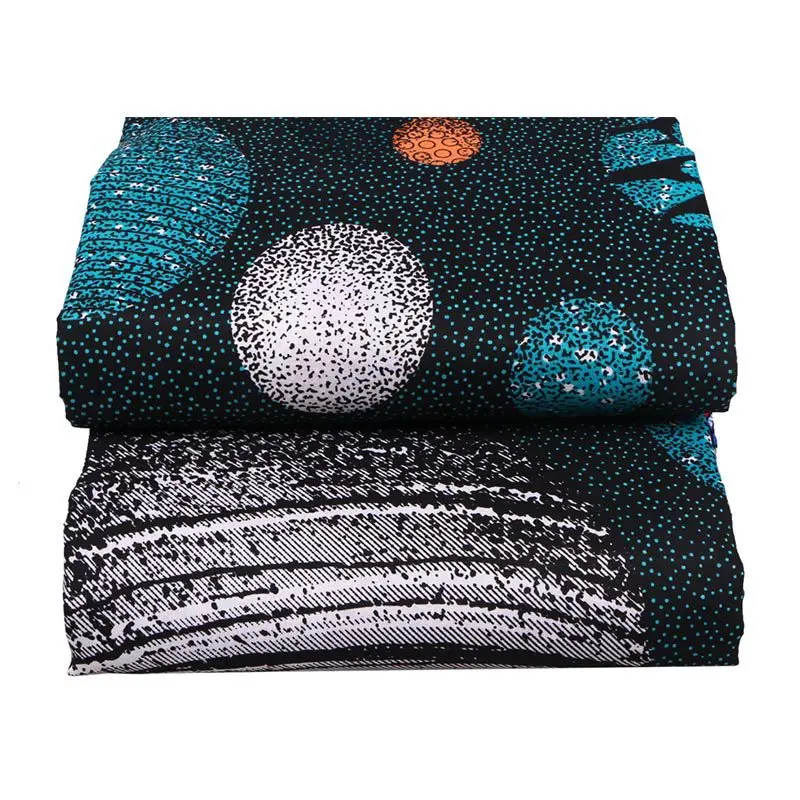 Платье из 100% полиэстера с принтом в Африканском национальном стиле 75D * 150D Осеннее