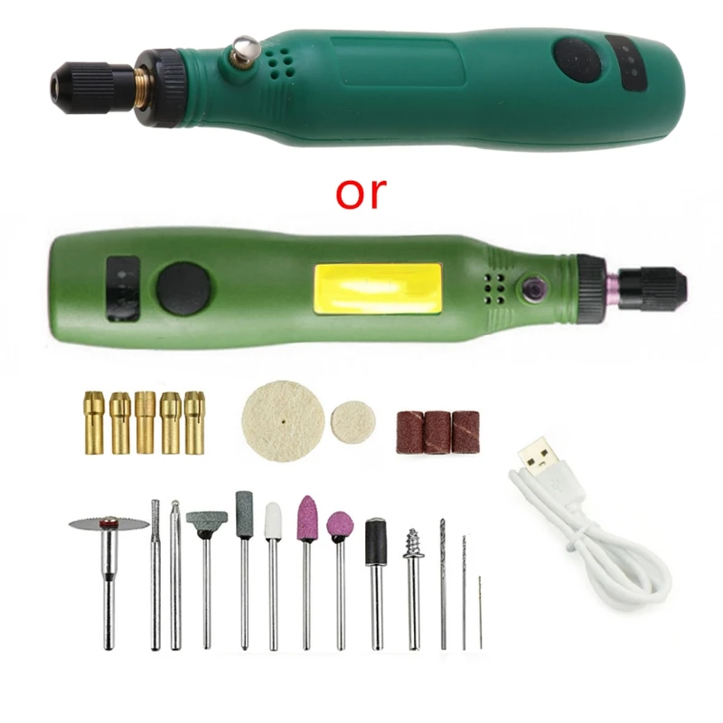 

Charging Speed Mini Electric Grinder Nail Drill Polished Jade Nuclear Engraving Machine Hand-held Wood Micro Small Electric 97QD