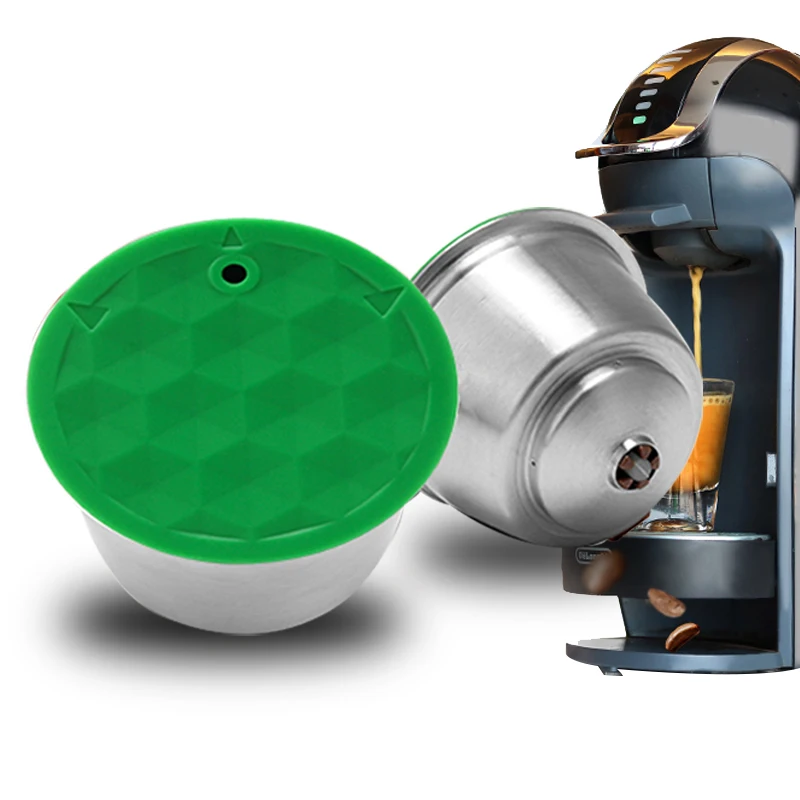 Многоразовая капельница для кофе в капсулах фильтр Crema из нержавеющей стали