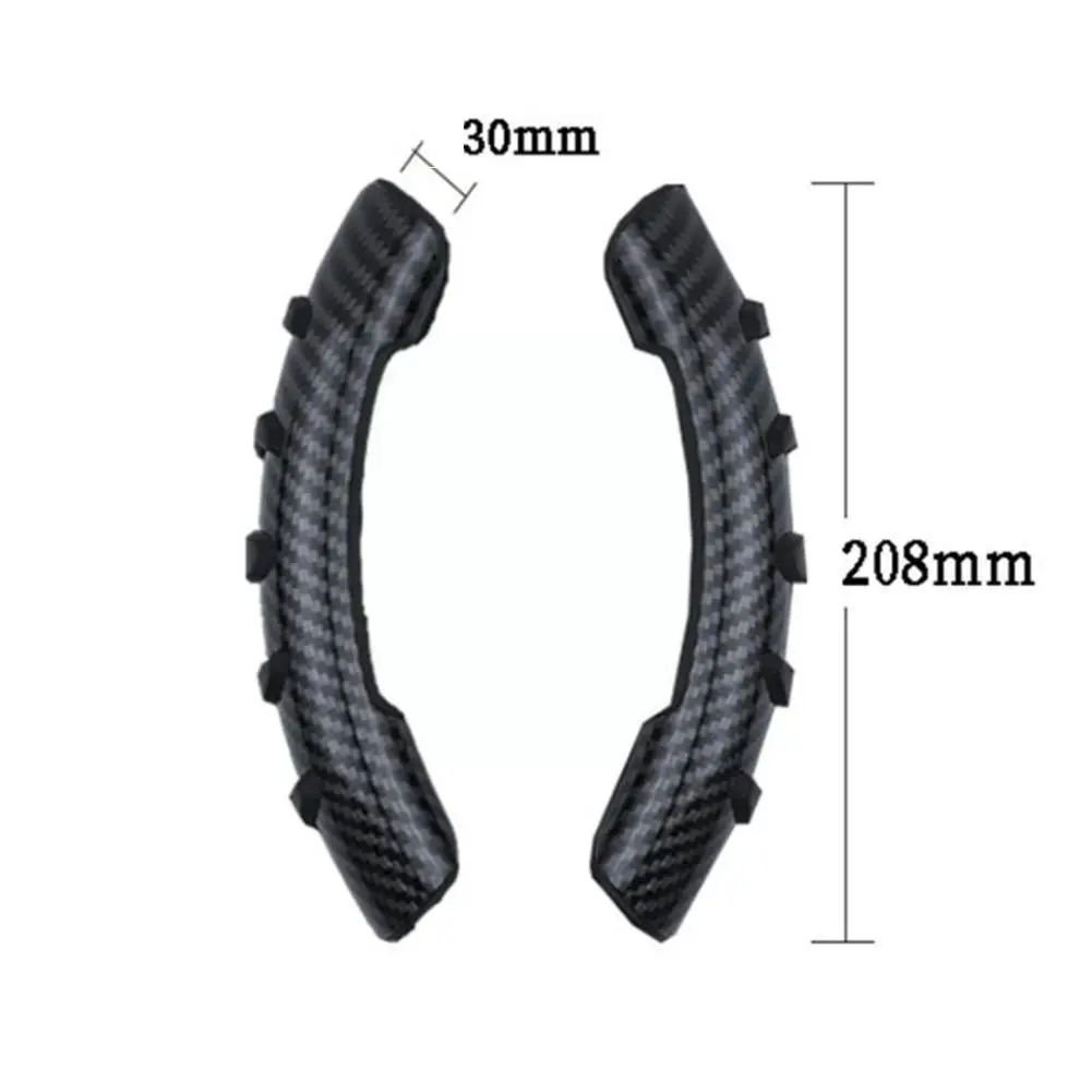 

Carbon Fiber Shape Of Car Steering Wheel Anti-skid Cover Booster W0X1