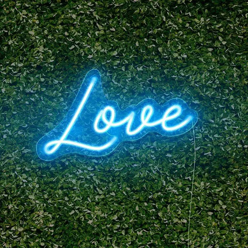 

Обычай привел Love» неоновый светильник знак Свадебные украшения спальни домашний Декор стены брак вечерние декоративные подсветкой