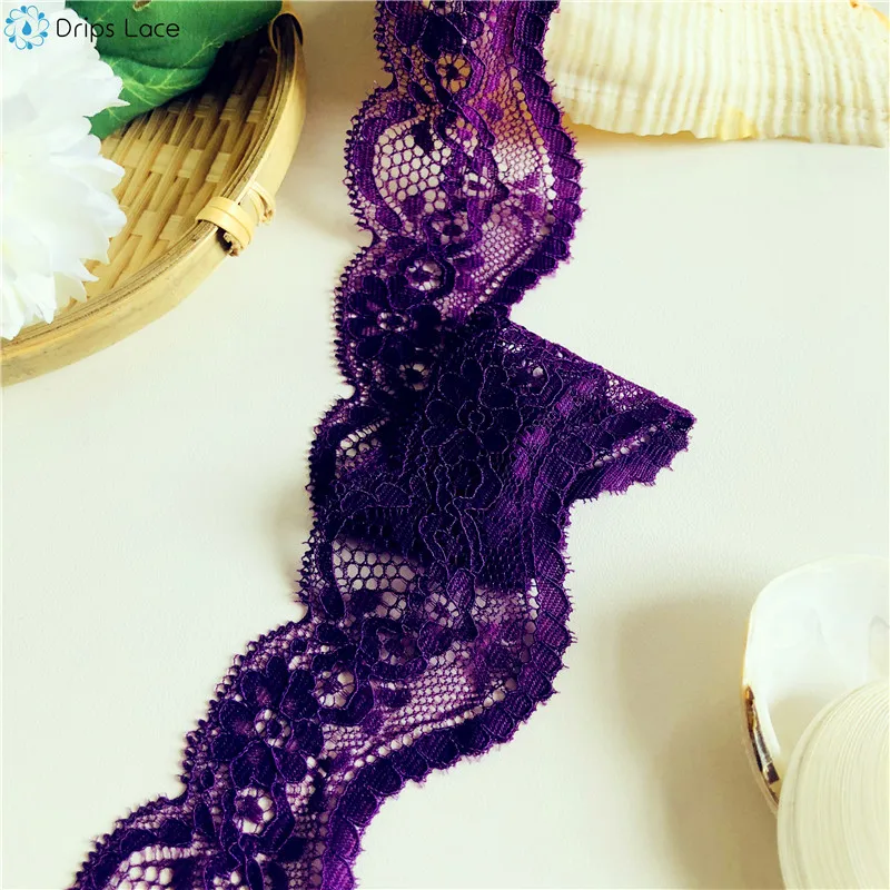 Модная индивидуальная Экологически чистая элегантная эластичная кружевная