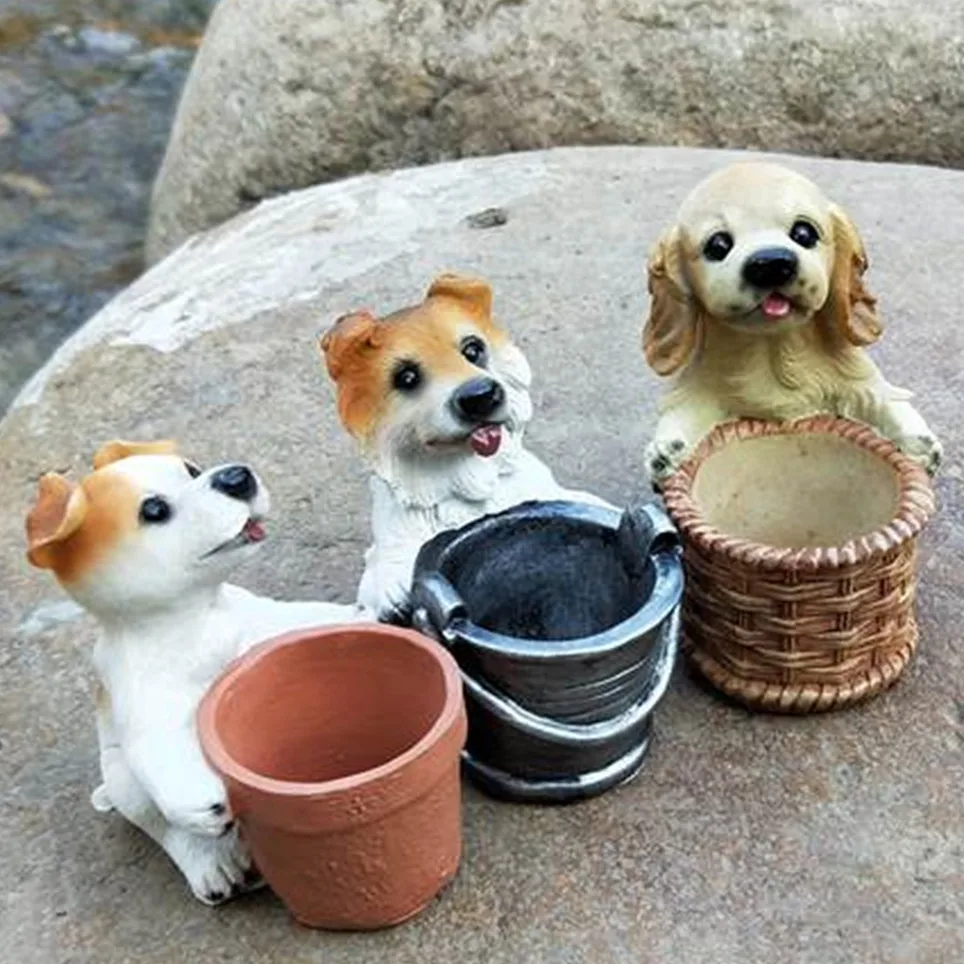 1/1 креативная модель для щенков маленькая собака из смолы кокер спаниель