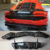 forged carbon fiber rear spoiler wing car parts for lamborghini huracan lp610